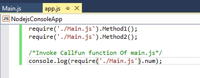 App.js:
