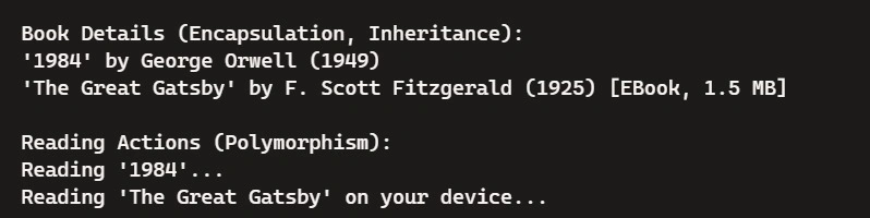 Sample Output