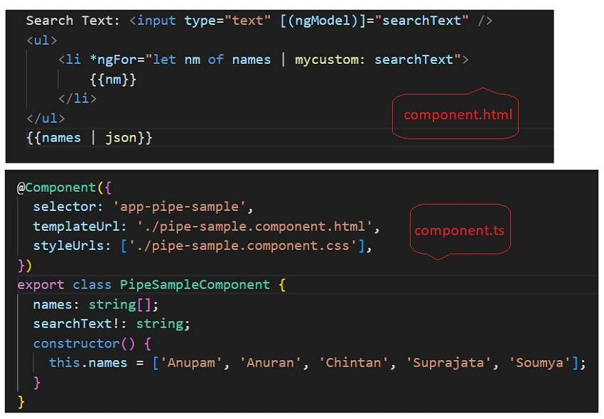 How to create a custom pipe in Angular