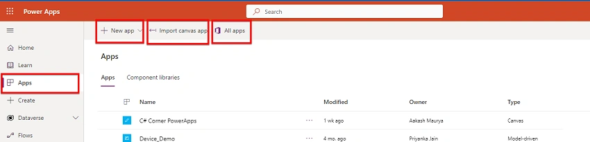 Understand PowerApps Web Studio