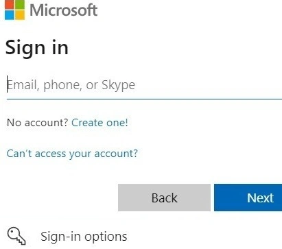 Sign in