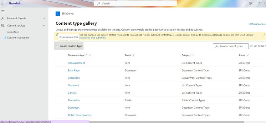 Gallery page