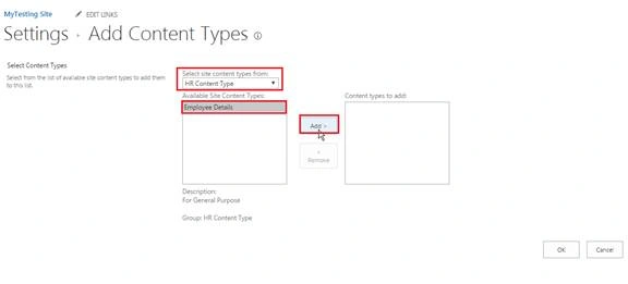 HR Content Type