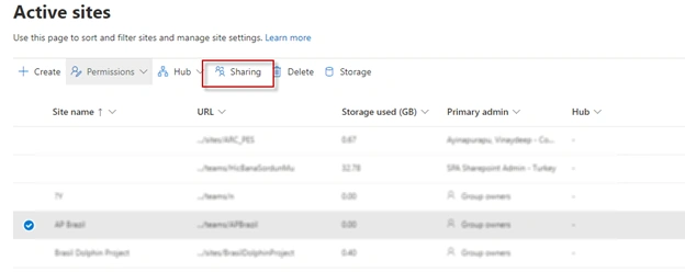Understanding SharePoint online External Sharing