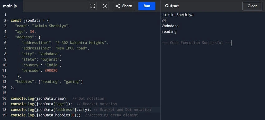 Output