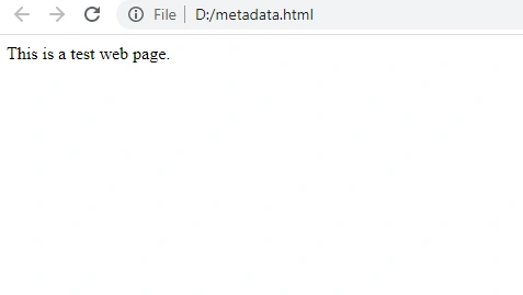Metadata Element