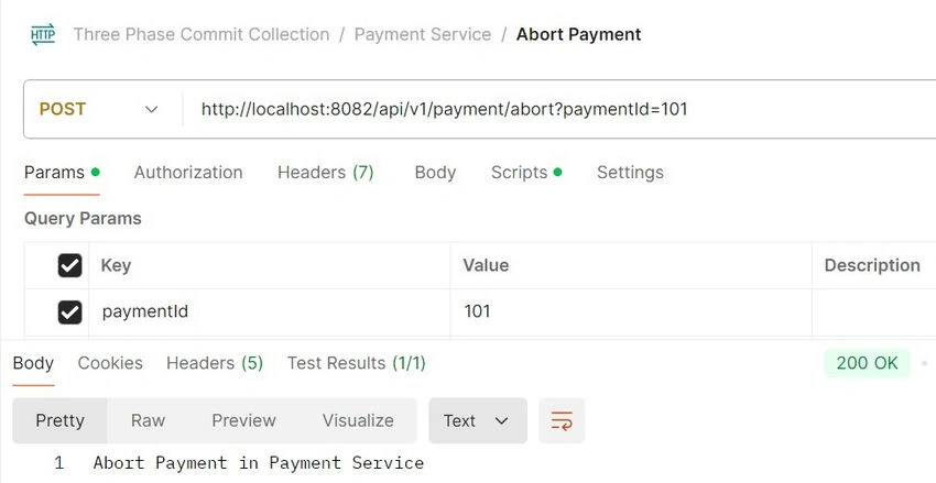 Abort Payment