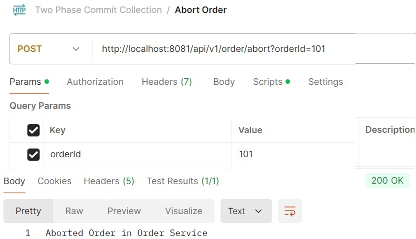 Abort Order