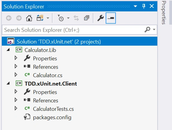 Code Coverage in xUnit.net Unit Tests Projects in Visual Studio Enterprise 2017