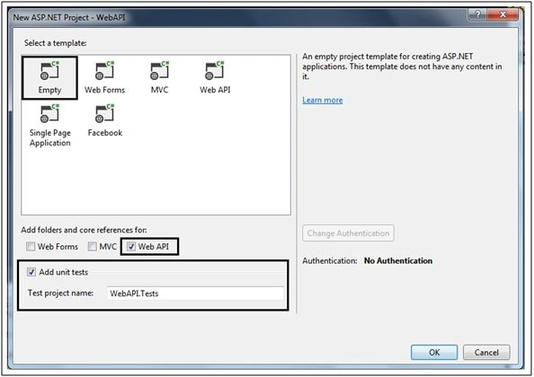 Unit test project