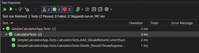 Unit Testing Exceptions