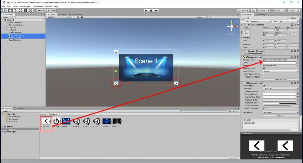 Unity Change Scene On Button Click Using C# Scripts In Unity