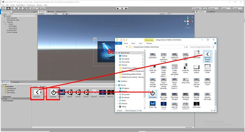 Unity Change Scene On Button Click Using C# Scripts In Unity