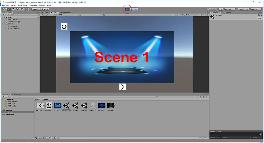 Unity Change Scene On Button Click Using C# Scripts In Unity