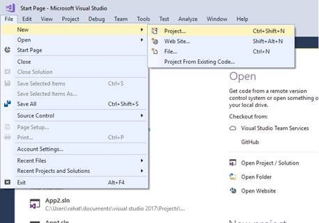 Visual studio