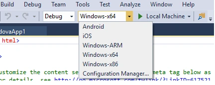Visual studio