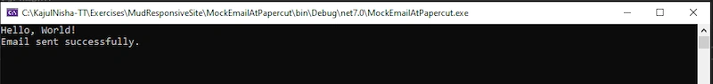 Papercut Integration in C# .NET Core 7 Console Apps