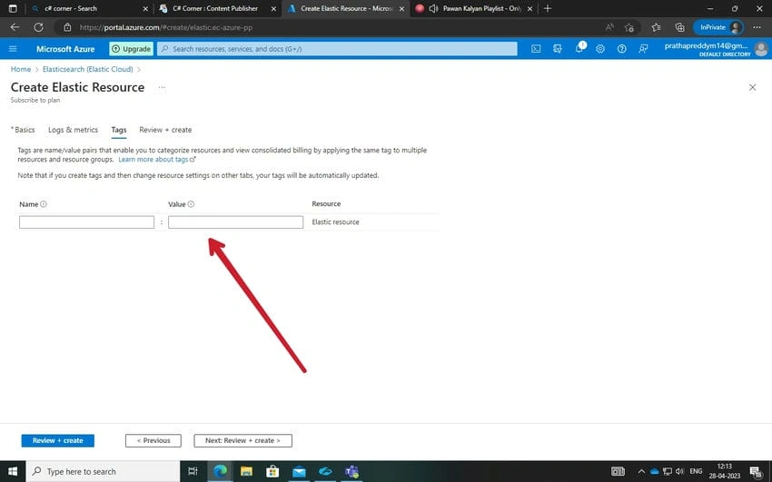 Azure Elasticsearch