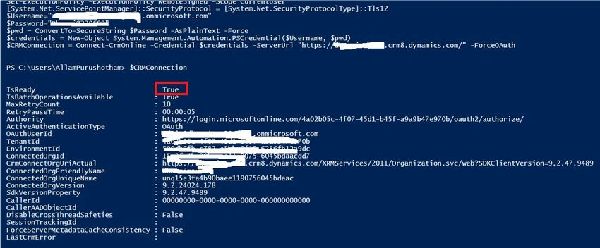 CRMConnection