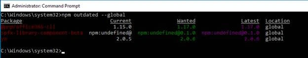 Update Challenges with npm Packages for SharePoint Framework