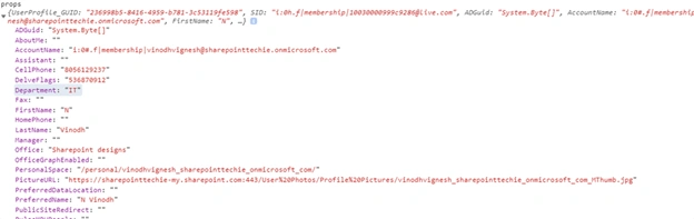 Update User Profile Property Using PnP JS In SharePoint Online