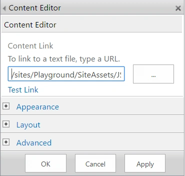 Content Editor