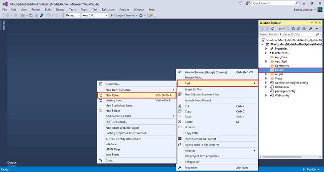 UpdateModel And TryUpdateModel In ASP.NET MVC
