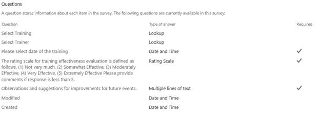 Updating Multiple Survey Feedback Using SP Designer Workflow