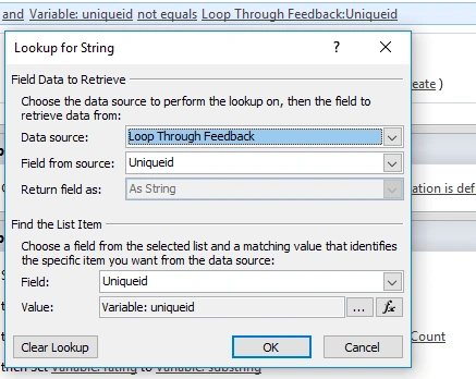 Updating Multiple Survey Feedback Using SP Designer Workflow