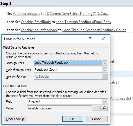 Updating Multiple Survey Feedback Using SP Designer Workflow