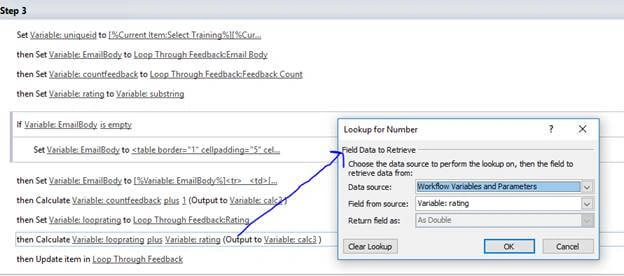 Updating Multiple Survey Feedback Using SP Designer Workflow