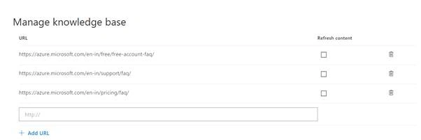 QnA Maker service