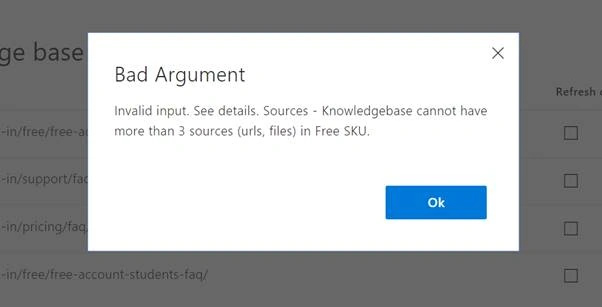 Error Message