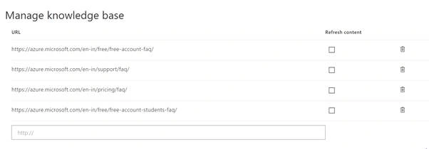 QnA Maker Portal 