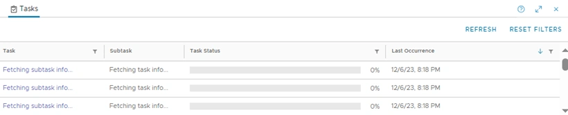 tasks