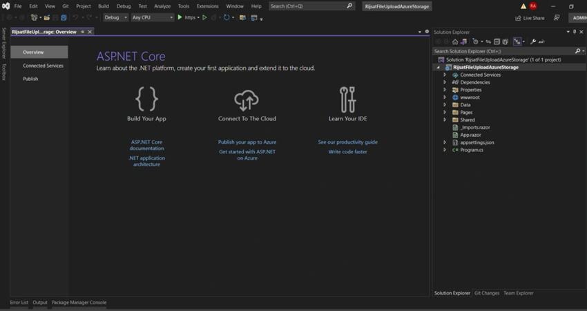 Upload and Delete Files in Azure Blob Storage Using Blazor Apps With .NET 7