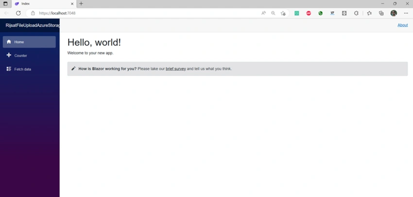 Upload and Delete Files in Azure Blob Storage Using Blazor Apps With .NET 7