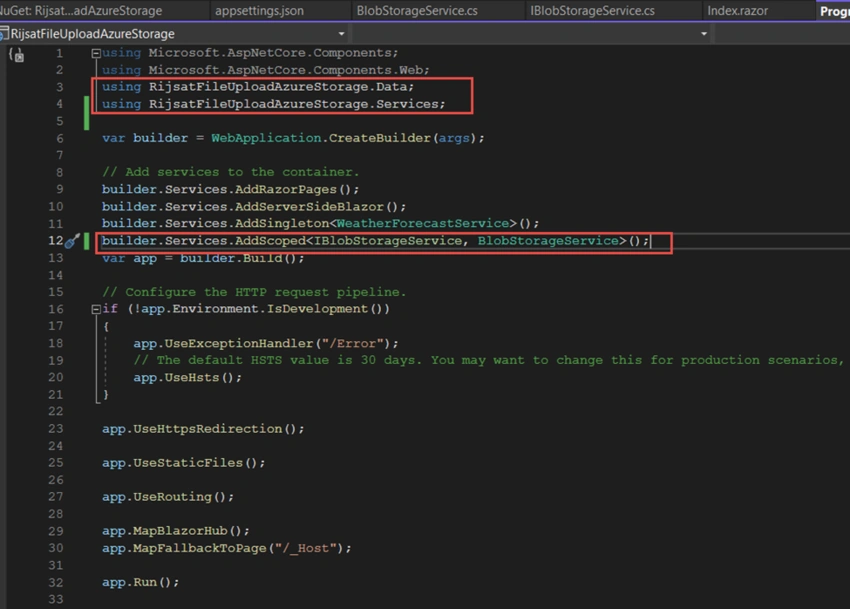 Upload and Delete Files in Azure Blob Storage Using Blazor Apps With .NET 7
