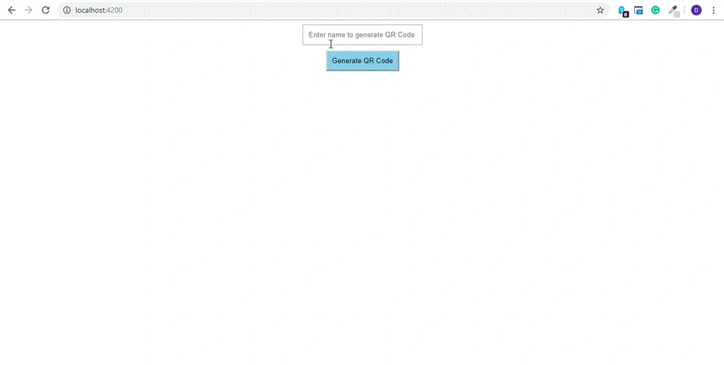 Generate And Download QR Code Using Angular 7