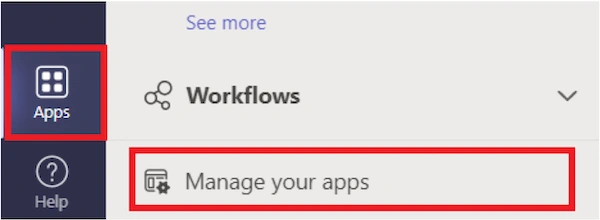 Upload apps in Teams by enabling Sideloading feature