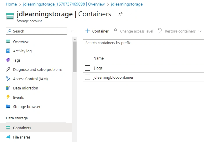 Upload File into Azure Blob Storage and Trigger Blob Storage using Azure Function