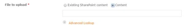 File to Upload