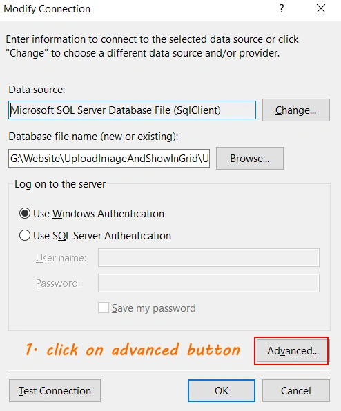 Upload Image Save In Database And Show In Gridview