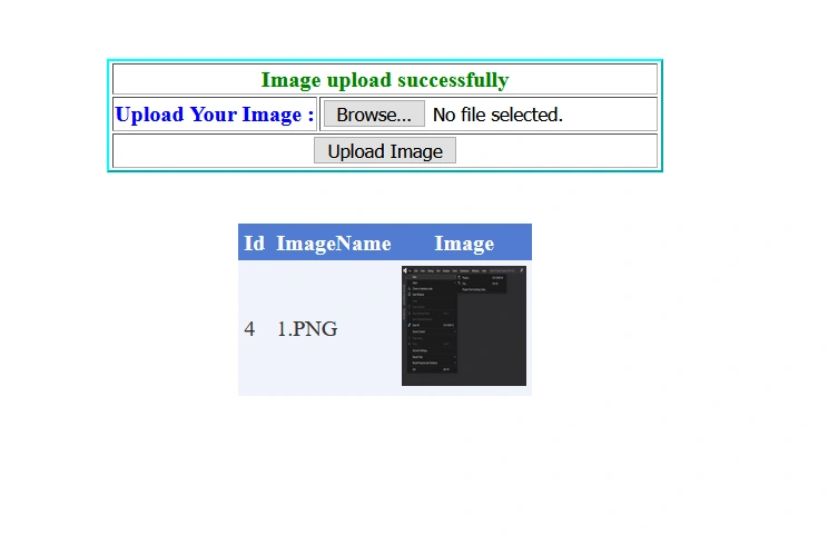Upload Image Save In Database And Show In Gridview