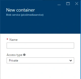 New Container