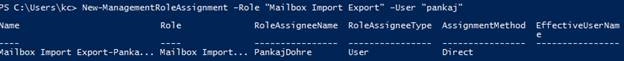 Upload MS Outlook PST File Into Office 365 Exchange Online Mailbox