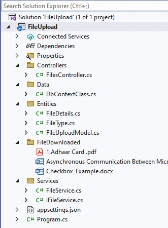 Solution Explorer