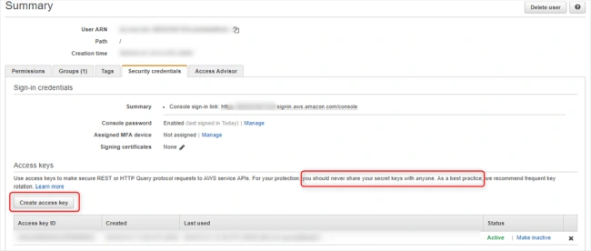 Uploading File To AWS S3 Using AWS CLI