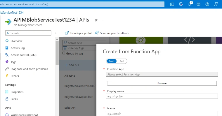 API