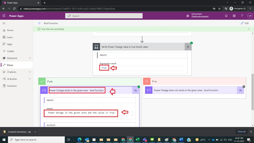 Usage of Bool Function in Power Automate